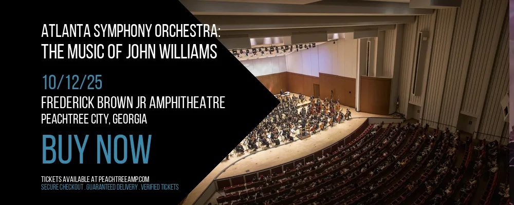 Atlanta Symphony Orchestra at Frederick Brown Jr Amphitheatre