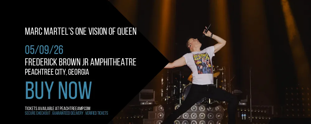 Marc Martel's One Vision of Queen at Frederick Brown Jr Amphitheatre