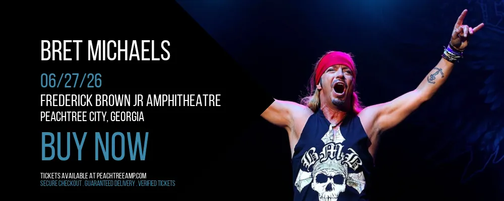 Bret Michaels at Frederick Brown Jr Amphitheatre